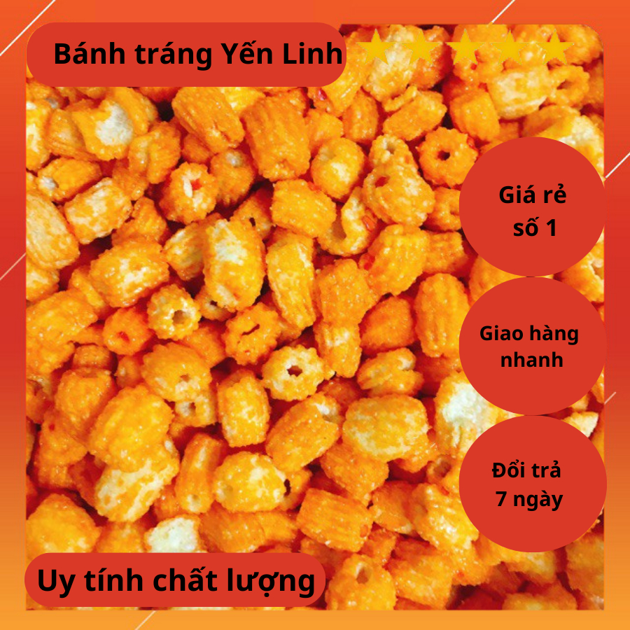 500G Nui Chiên Giòn Yến Linh