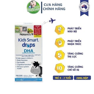 Dha nature's way kids smart drops dha dạng giọt 20ml
