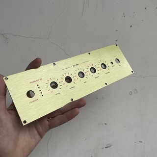 Mặt control alu vàng xước cho các loại mạch âm thanh