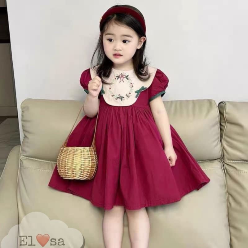 7 đến 28kg.váy xinh cho bé gái.đầm cho bé gái.váy hè cho bé gái.váy gấu dâu cho bé gái..video cận chất