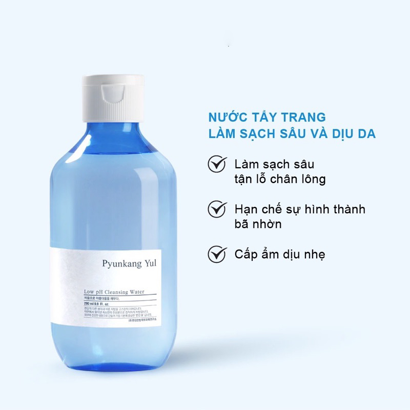 Nước Tẩy Trang Pyunkang Yul Low pH Cleansing Water 290ml