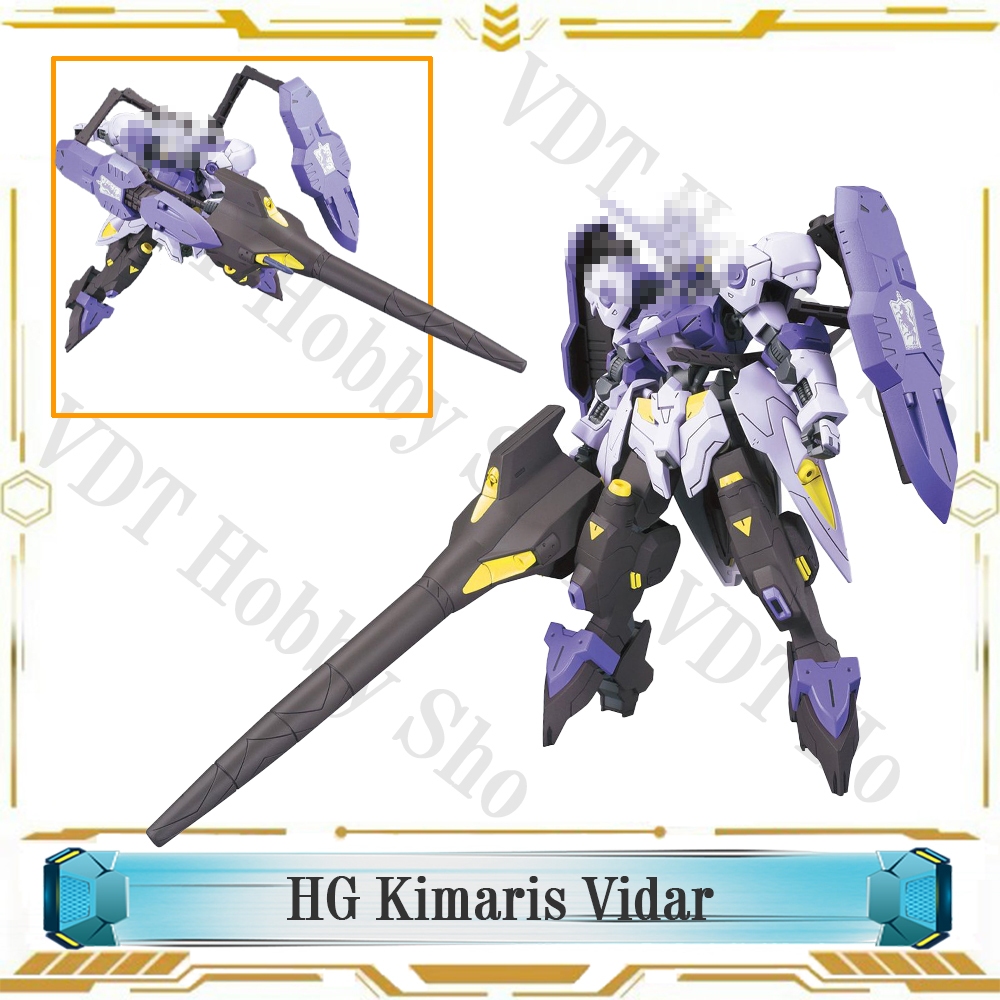 Mô hình gunpla B035 HG Kimaris Vidar ( tặng kèm base )