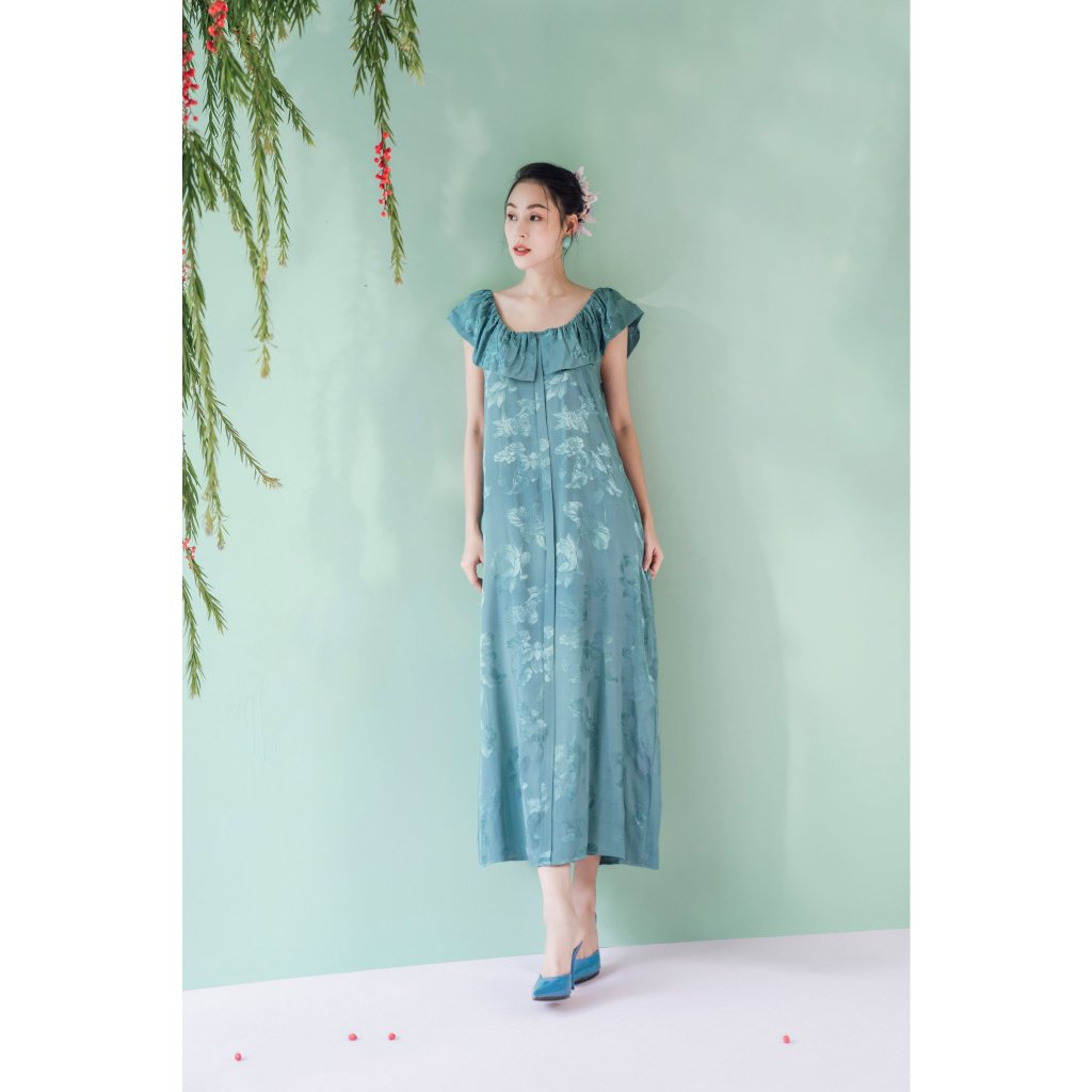 [XÉO XỌ] Đầm Melinda chất liệu 100% viscose dáng suông