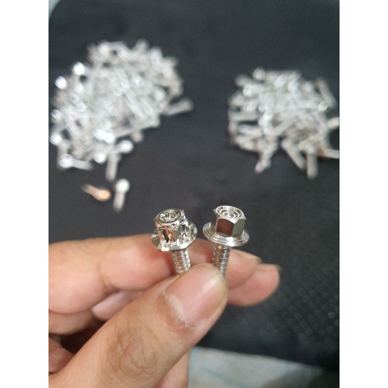 Ốc xoắn Ya 5li 2.3cm SALAYA mẫu trụ dài 2.3cm lắp pô e tay ga hay nhiều vị trí khác