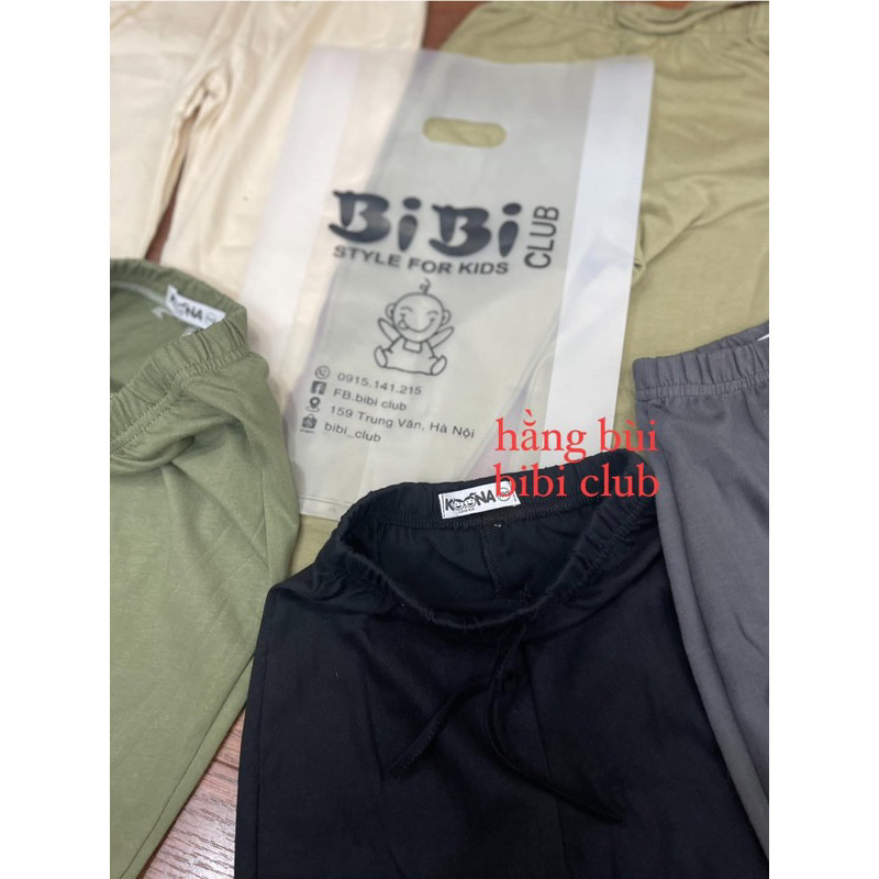 Set 5 quần coton bé trai