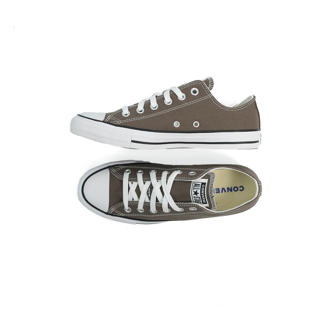 Giày Sneaker Nam Nữ CONVERSE Chuck Taylor All Star Classic Low – Charcoal - 1J794C, Classic Cổ Thấp Xám, Chính Hãng