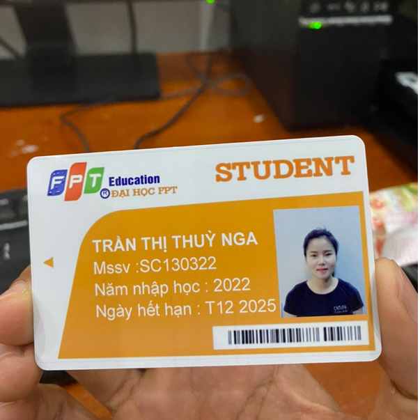 In Thẻ Nhựa Thẻ học sinh, thẻ công chức, thẻ viên chức,thẻ Nhân Viên Theo Yêu Cầu đ