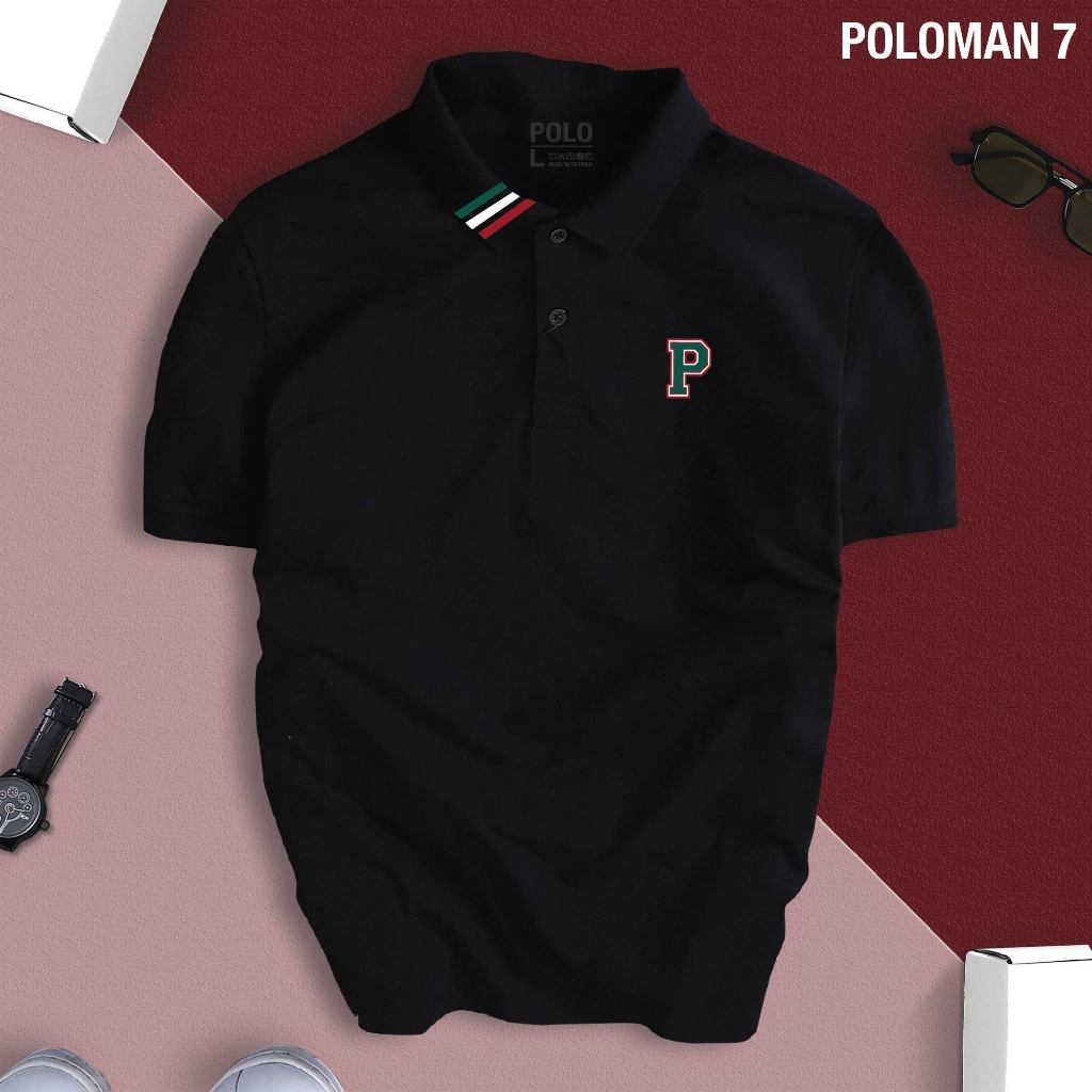 Áo Thun Polo Nam Basic POLOMAN Mới Sang Trọng Chất Cao Cấp Thoáng Khí Chuẩn Form