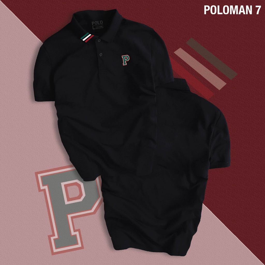 Áo Thun Polo Nam Basic POLOMAN Mới Sang Trọng Chất Cao Cấp Thoáng Khí Chuẩn Form