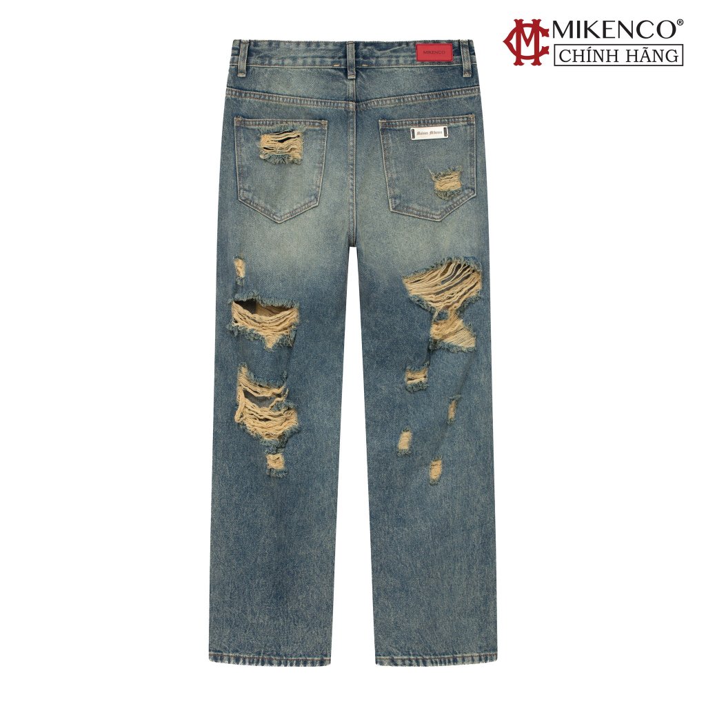 Quần jean ống rộng unisex MIKENCO Flare Baggy Jeans