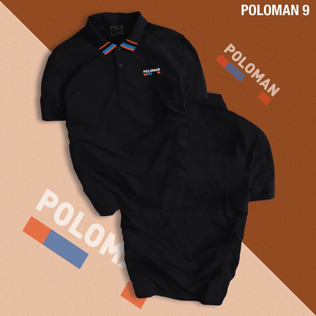 Áo Thun Polo Nam Basic POLOMAN Mới Sang Trọng Chất Cao Cấp Thoáng Khí Chuẩn Form