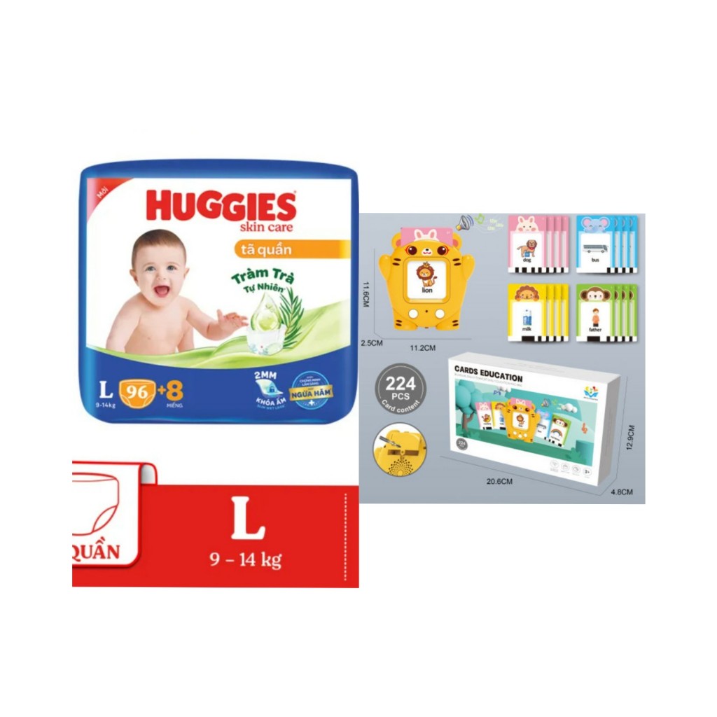 Tã quần Huggies Skincare Mega Jumbo M106/L96+8/XL84+4/XXL76+4