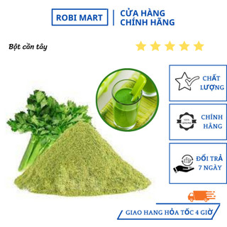 Bột cần tây nguyên chất robimart đẹp da, đẹp dáng - gói 20g, 50g, 100g