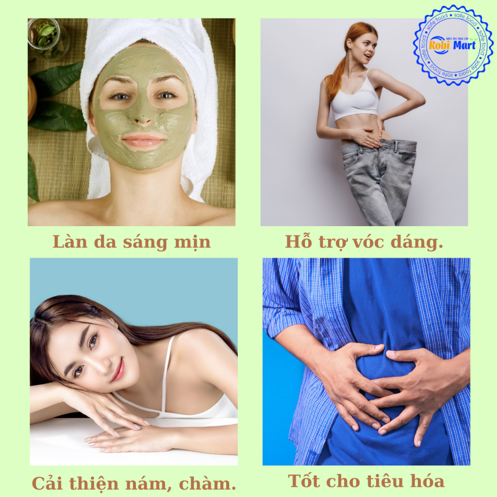 Bột cần tây nguyên chất robimart đẹp da, đẹp dáng - gói 20g, 50g, 100g