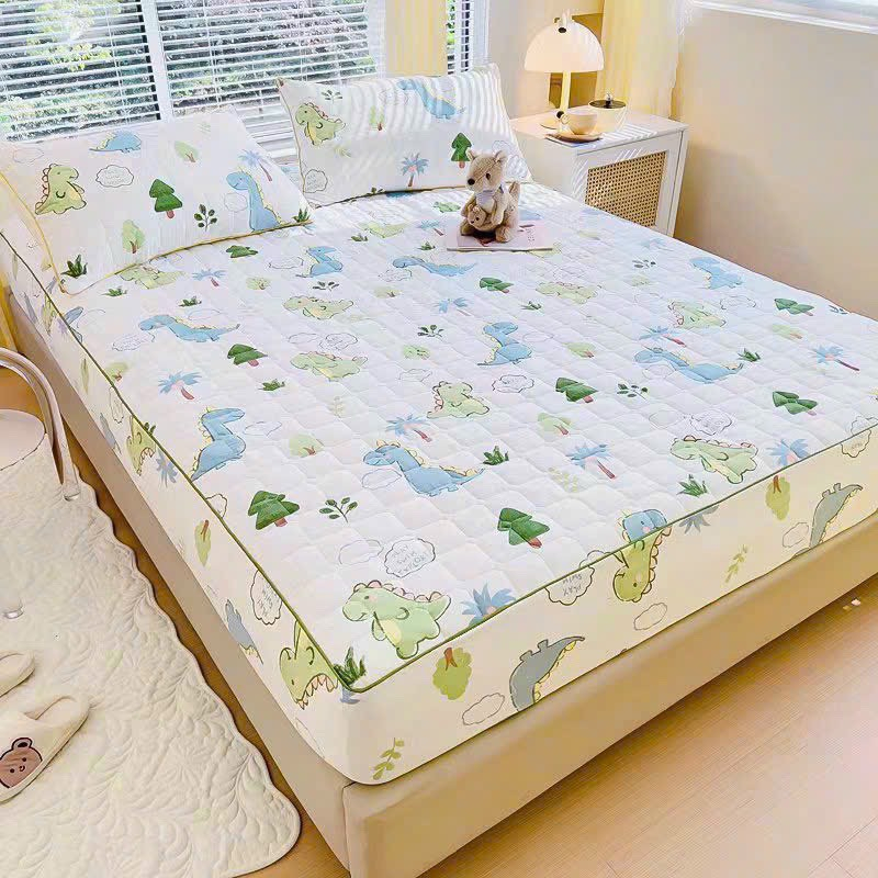 Bộ Ga Gối Trần 3 Món Cotton Đũi Mềm- Mát , Ga Trải Giường Trần Bông Dày Dặn Đủ Mọi Kích Thước