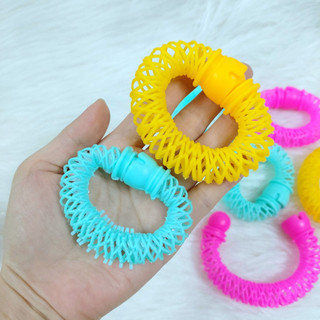 Lô cuốn tóc dạng lò xo làm xoăn tóc không dùng nhiệt