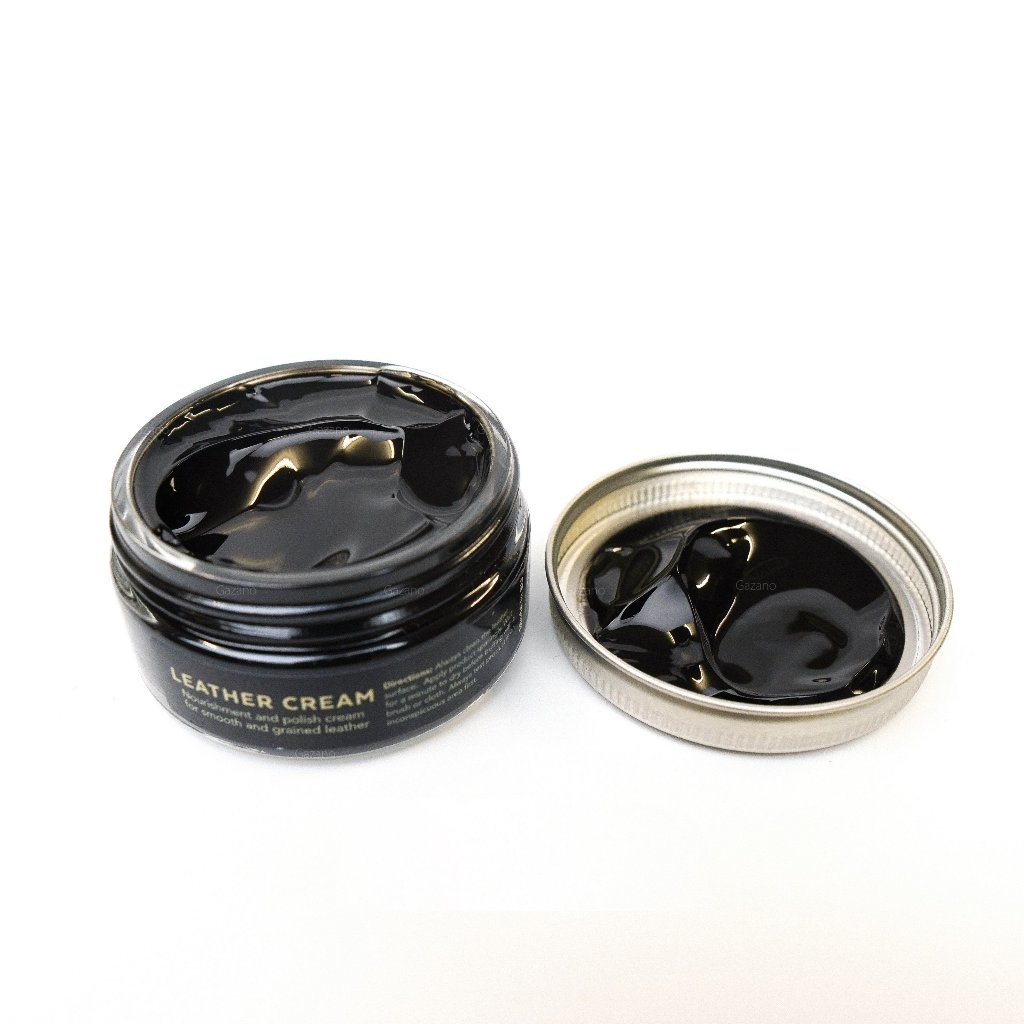 #93 Xi kem dưỡng màu đồ da Wren’s Leather Cream nhập khẩu Pháp màu đen/màu nâu dành cho các loại da túi, áo, giày