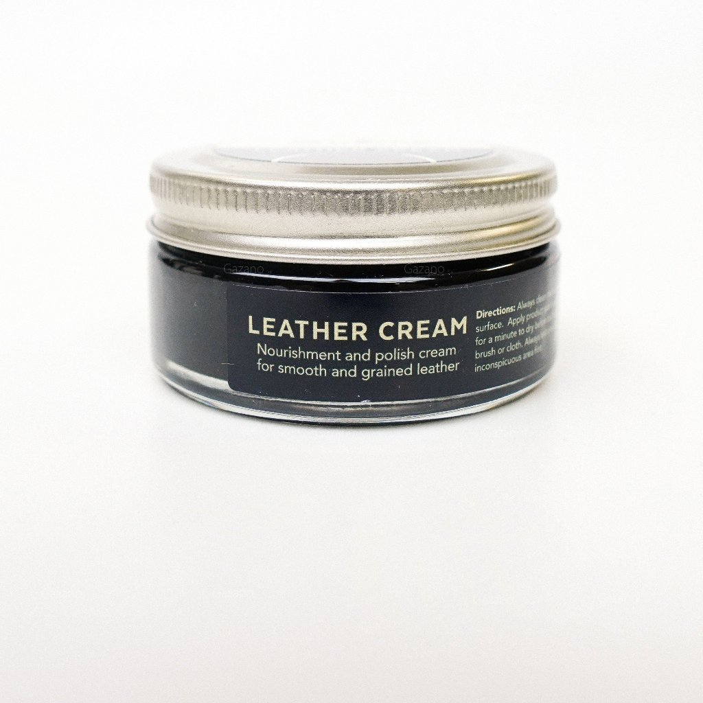 #93 Xi kem dưỡng màu đồ da Wren’s Leather Cream nhập khẩu Pháp màu đen/màu nâu dành cho các loại da túi, áo, giày