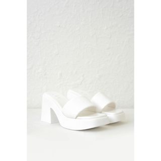 OLV - Giày Christa White Heels
