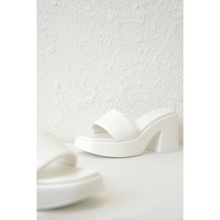 OLV - Giày Christa White Heels