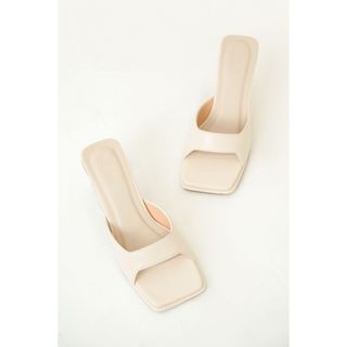 OLV - Giày Enny Beige Heels