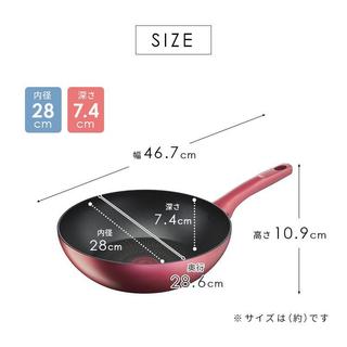 Chảo tfal Nhật Bản size 28cm