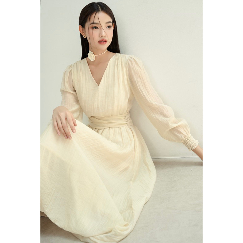 Váy xoắn eo thanh lịch Kendall dress