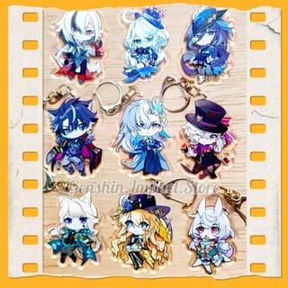 Móc Khóa Genshin Impact Baizhu Furina Neuvillette Wriothesley Sigewinne Lyney Lynette Arlecchino