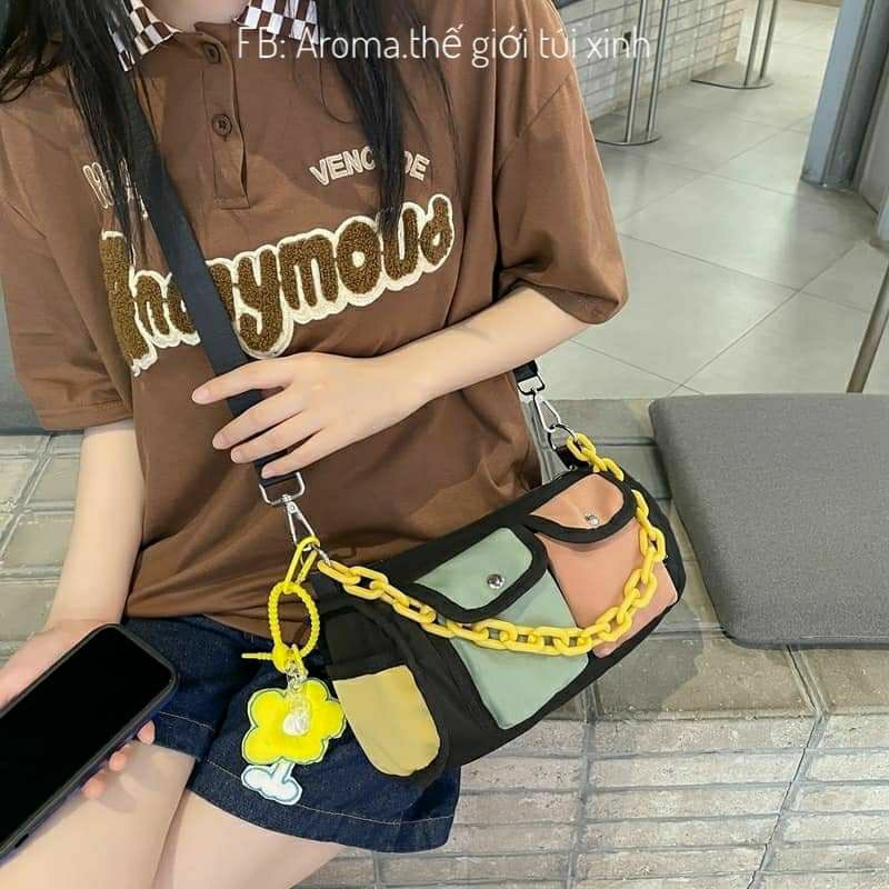 Balo - Túi đeo chéo nhỏ nhắn phong cách vintage