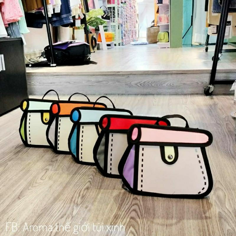 Balo - túi xách 3D đẹp lạ - độc đáo