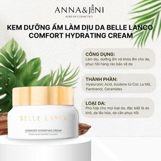 Kem dưỡng ẩm làm dịu da belle lanco comfort hydrating cream