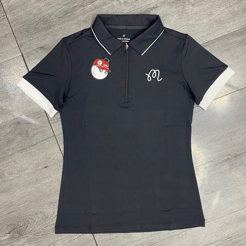 Áo thể thao nữ golf, tennis, cầu lông nữ siêu xinh, thun co giãn, chất bao đẹp