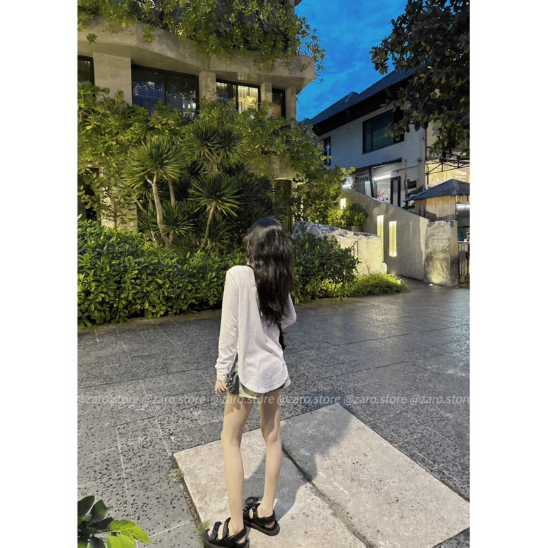 Áo dài tay dáng vest