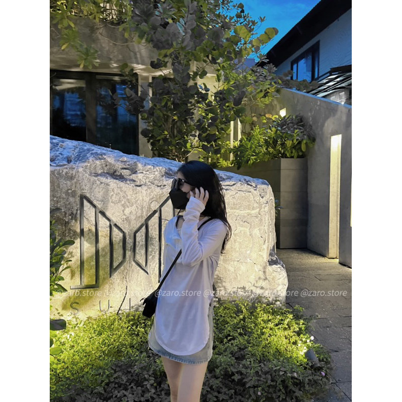 Áo dài tay dáng vest