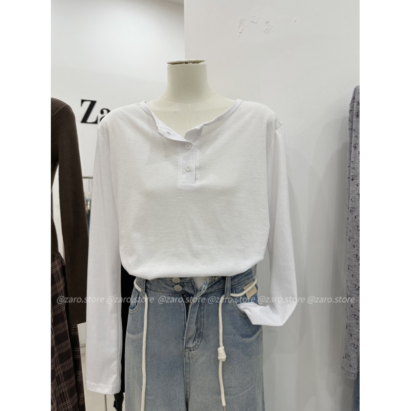 Áo dài tay dáng vest