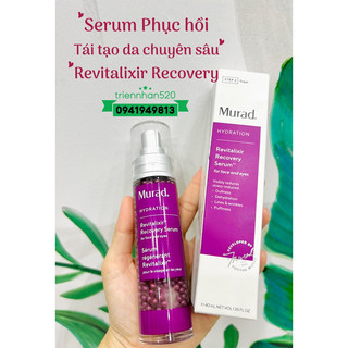 (Mẫu mới Date mới 2026) Serum Phục hồi da tái tạo Murad Revitalixir Recovery Serum