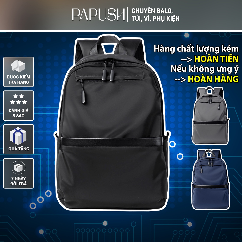 Balo Thời Trang Thể Thao Chống Nước Chống Sốc Đi Học Nam Nữ Nhiều Ngăn Túi Đựng Laptop 15 6 Inch Du Lịch Đi Chơi XYBL8