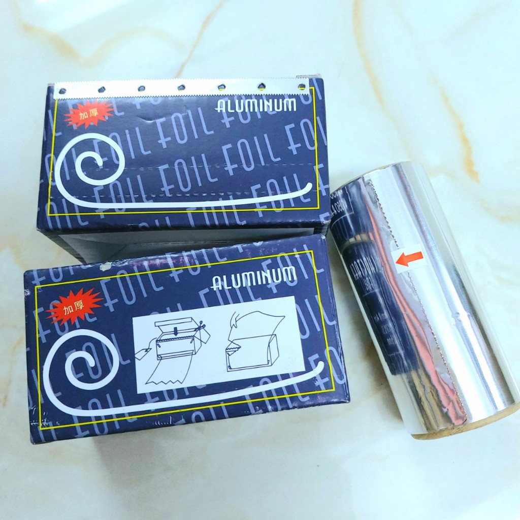 Giấy bạc móc lai light tóc nhuộm