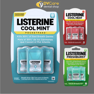 Miếng Ngậm Thơm Miệng Listerine Pocketpaks