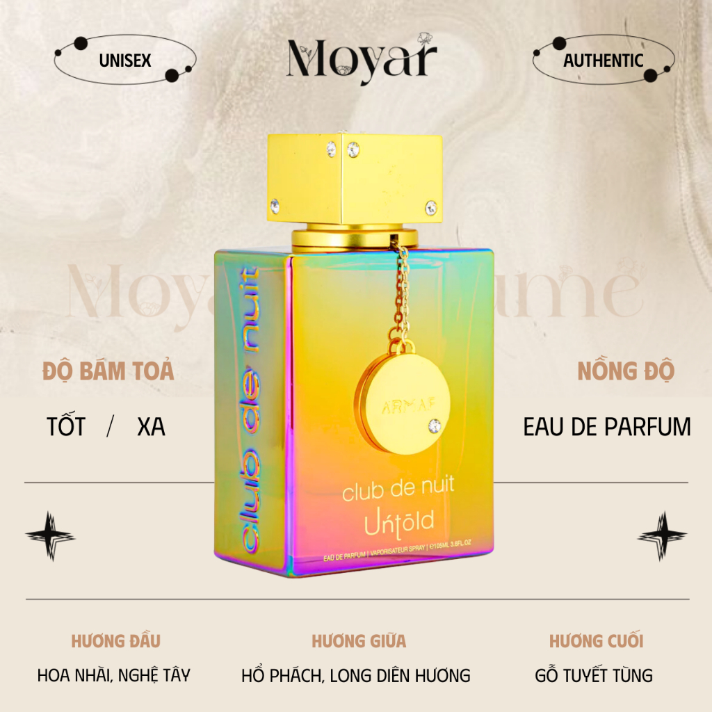 10ml Armaf Club De Nuit Untold EDP | Nước hoa unisex