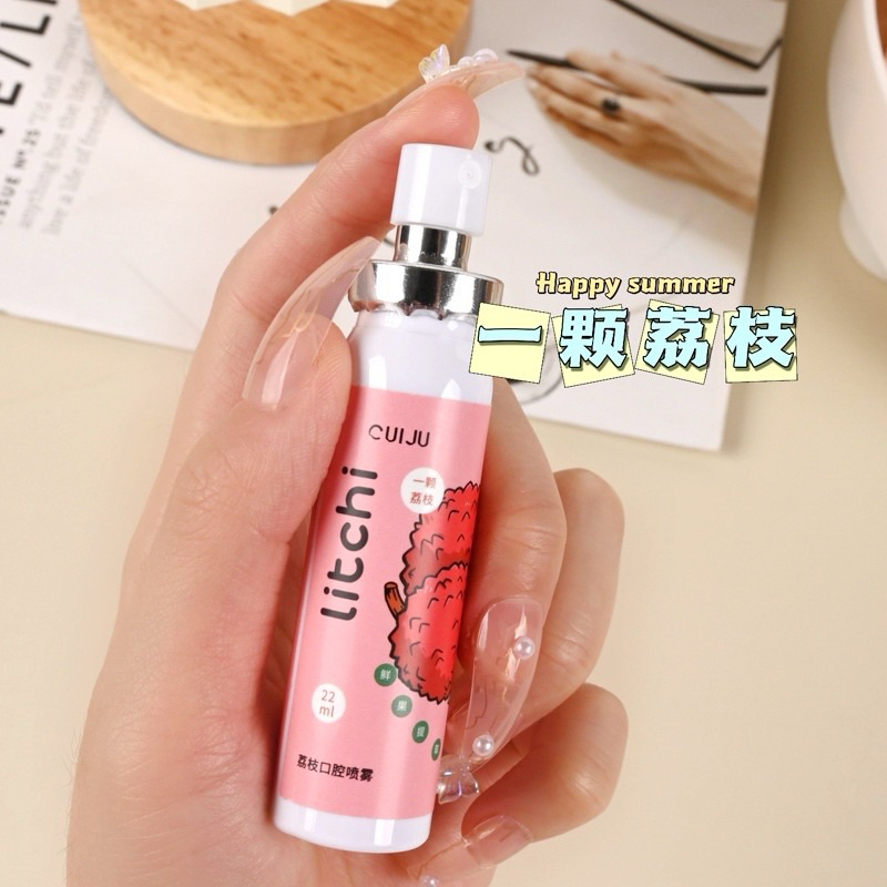 Xịt Thơm Miệng, Xịt Thơm Miệng CUIJU Hương Hoa Quả