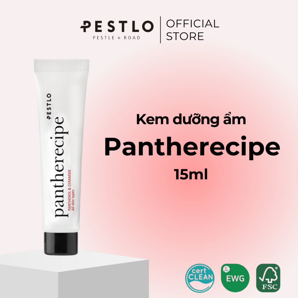 Kem dưỡng ẩm PESTLO Panthenol & Ceramide 15ml