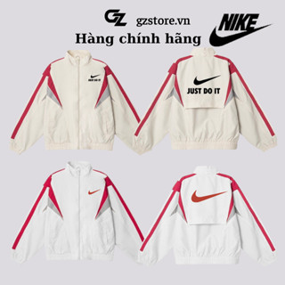 Áo khoác dù nike cao cấp chất liệu dù 2 lớp áo khoác gió chính hãng nam nữ unisex form rộng cá tính năng động chống nắng