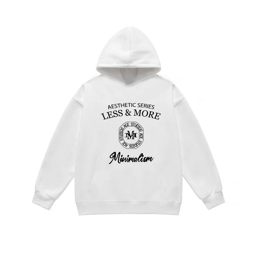 Áo Hoodie nỉ The Xide in hình chữ  form rộng oversize chất nỉ bông