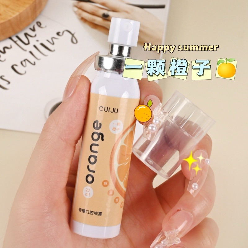 Xịt Thơm Miệng, Xịt Thơm Miệng CUIJU Hương Hoa Quả