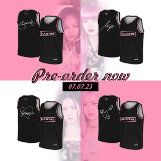 Áo bóng rổ actee delo black pink