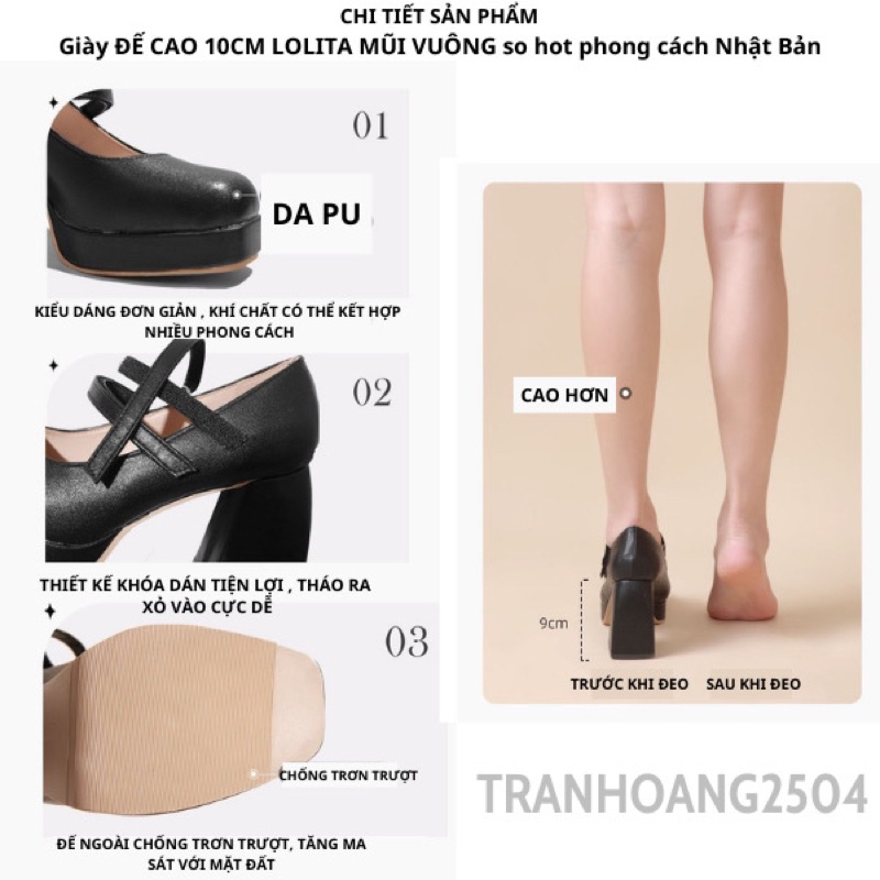 GIÀY CAO GÓT SIÊU XINH