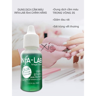 Dung dịch cầm máu Infa-lab chính hãng nhập khẩu từ Mỹ - cầm máu nhanh trong vòng 3s (15ml)💖