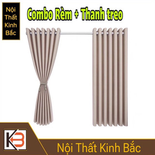 Combo Rèm cửa sổ KB chất liệu vải gấm