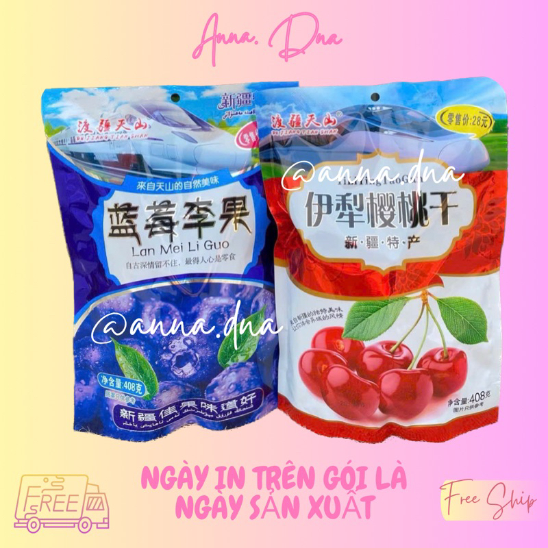 Ô Mai Cherry Việt Quất 408gram